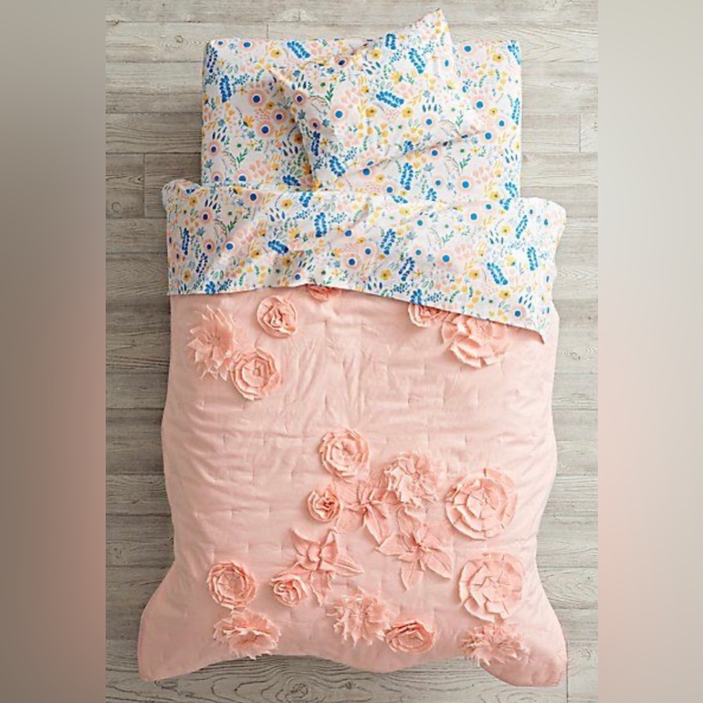 Land of Nod Crib Bedding Bundle (11 pieces!)